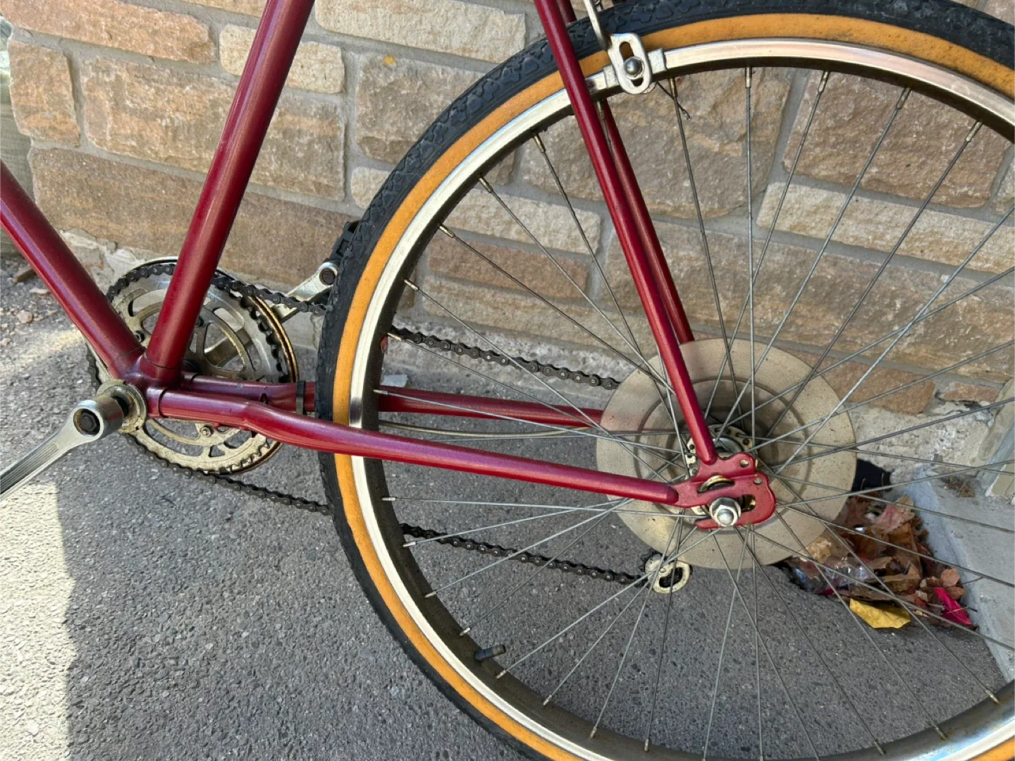 2 Vintage Samurai Bicycle - Maroon and Blue image indicator(2)