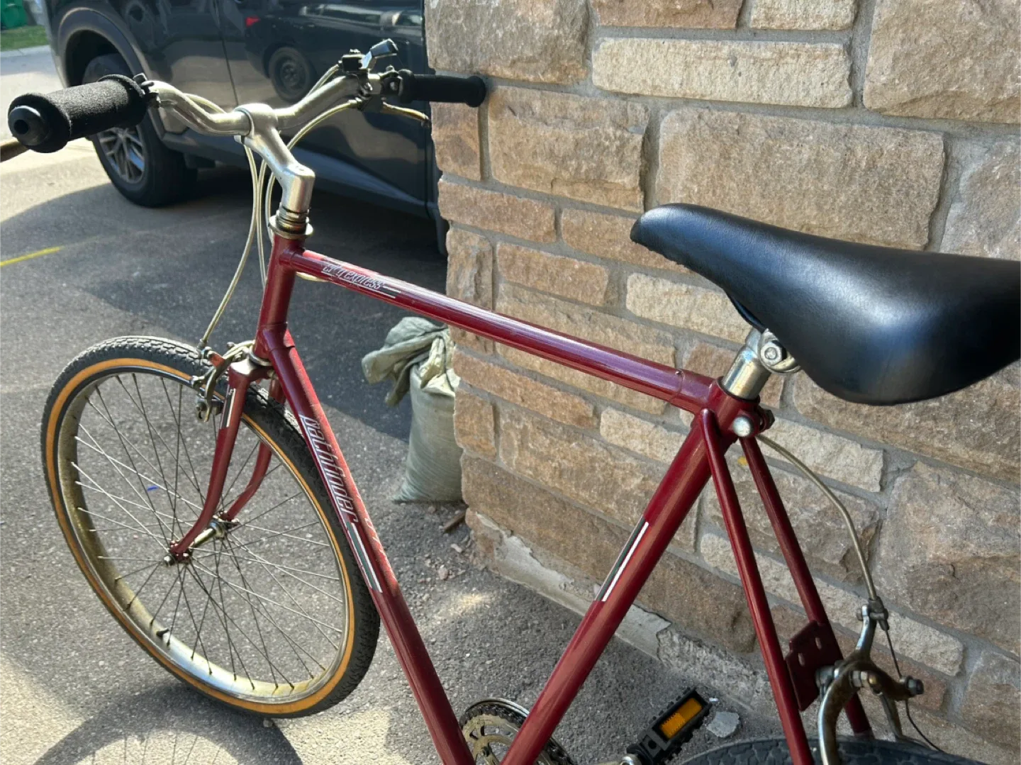 2 Vintage Samurai Bicycle - Maroon and Blue image indicator(4)