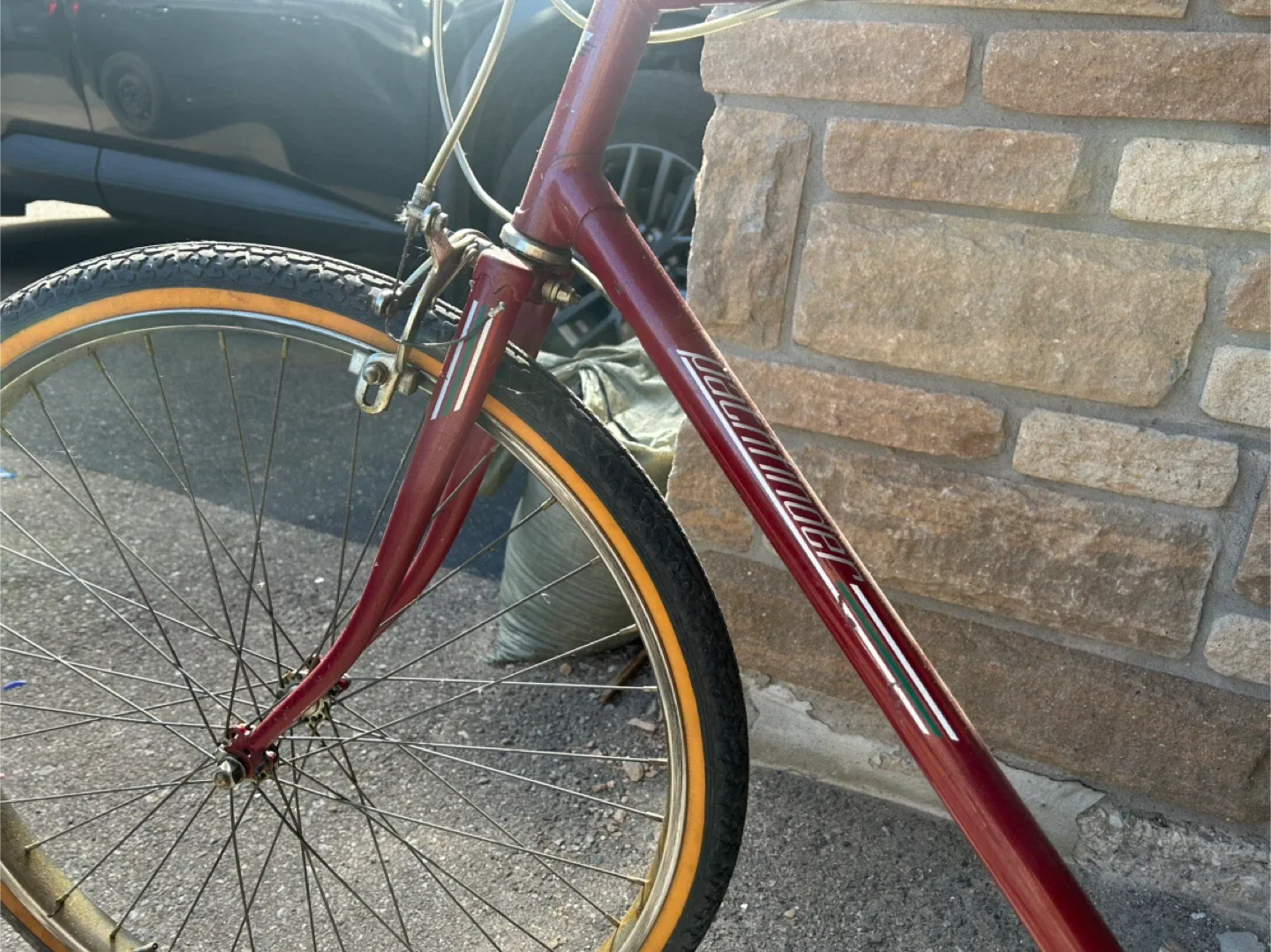 2 Vintage Samurai Bicycle - Maroon and Blue image indicator(3)