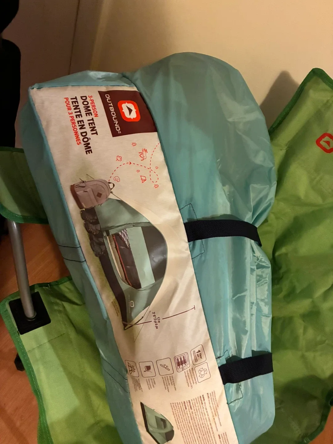 Outbound 2-Person Dome Tent and Sleeping Bags image indicator(3)