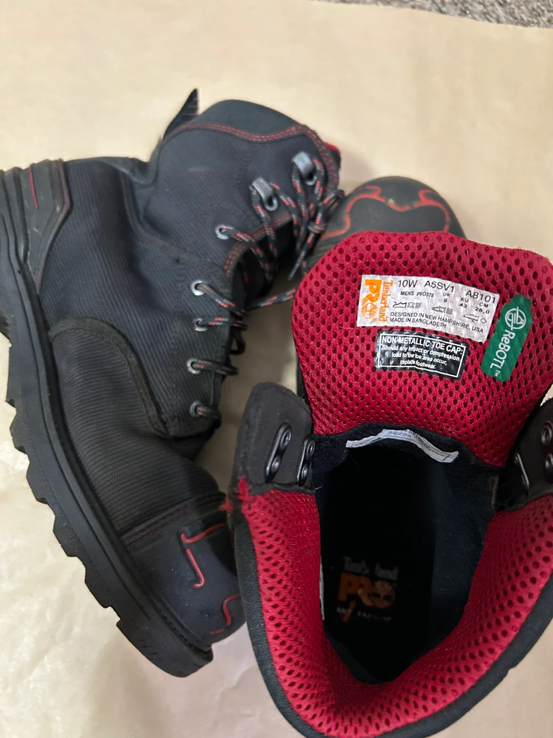 Timberland PRO A5SV1 Work Boots - Men's US 10W - photo 2