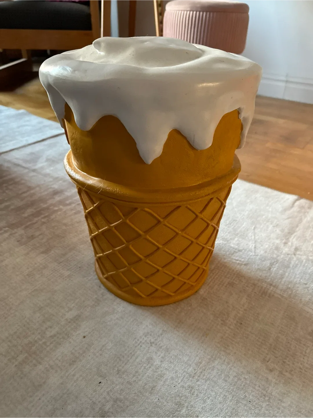 Ice Cream Cone Accent Stool image indicator(6)