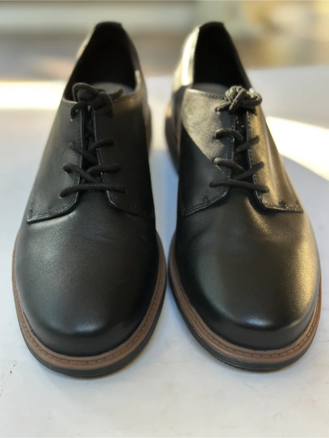 NEW WITH TAGS!  CLARKS Women’s Leather Shoes - US 8.5 image indicator(2)