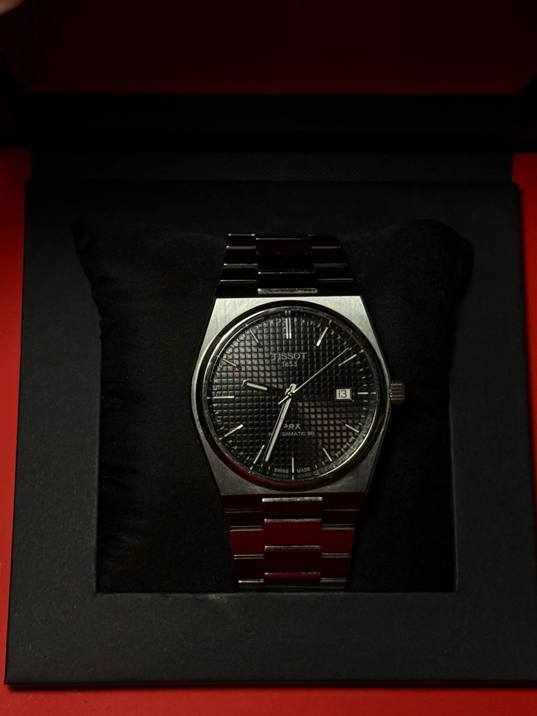 Tissot PRX Powermatic 80 Black Dial Watch