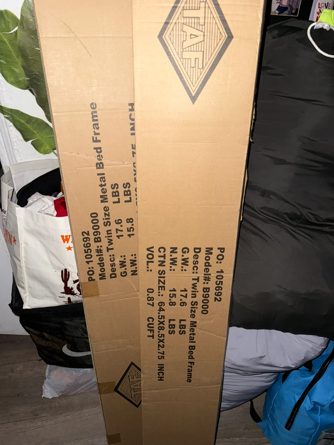 Twin Size Metal Bed Frame - New in Box!