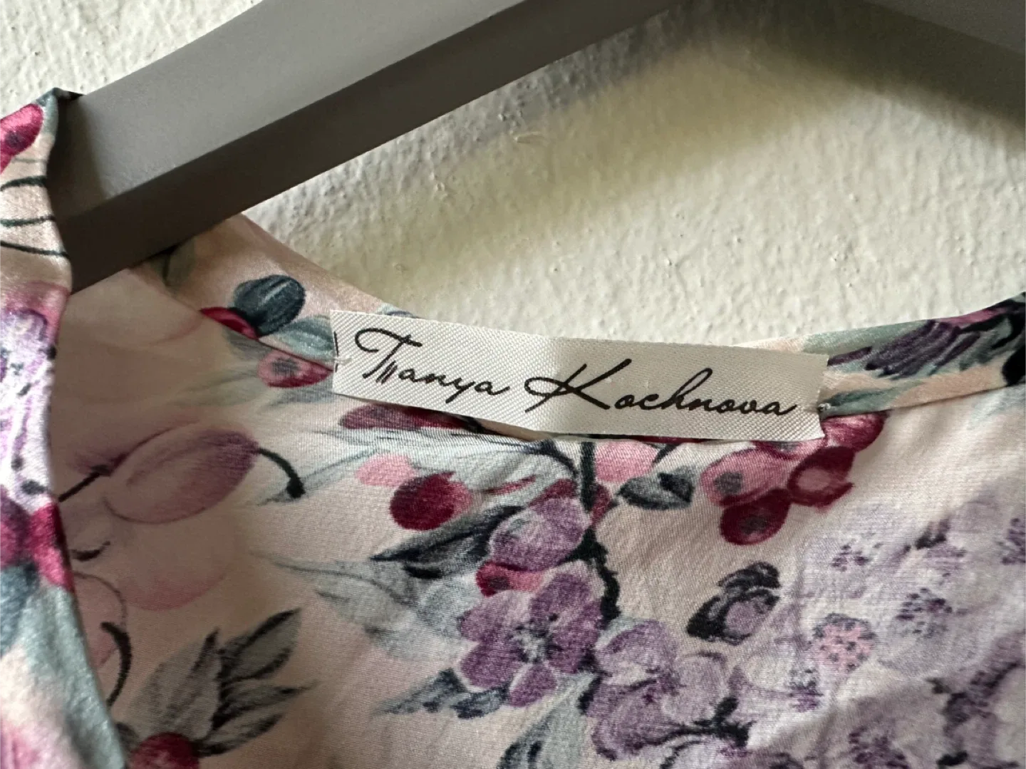 Tanya Kochnova Silk Floral Print Blouse image indicator(2)