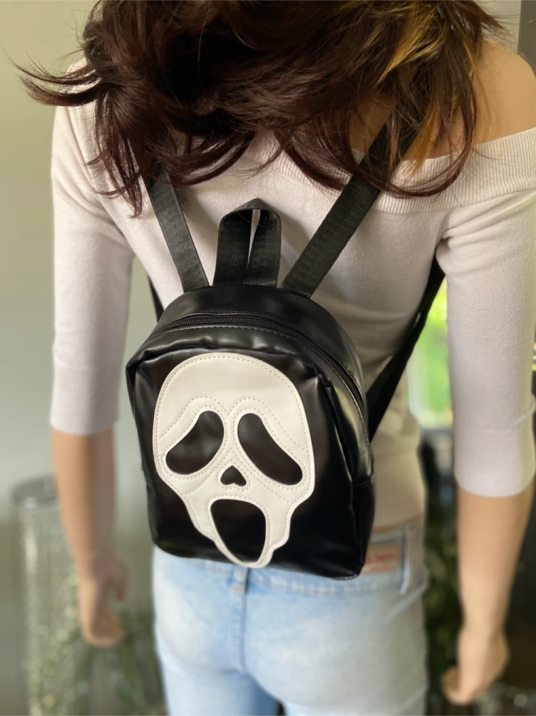 NEW: Halloween Scream Ghost Face Mini Backpack