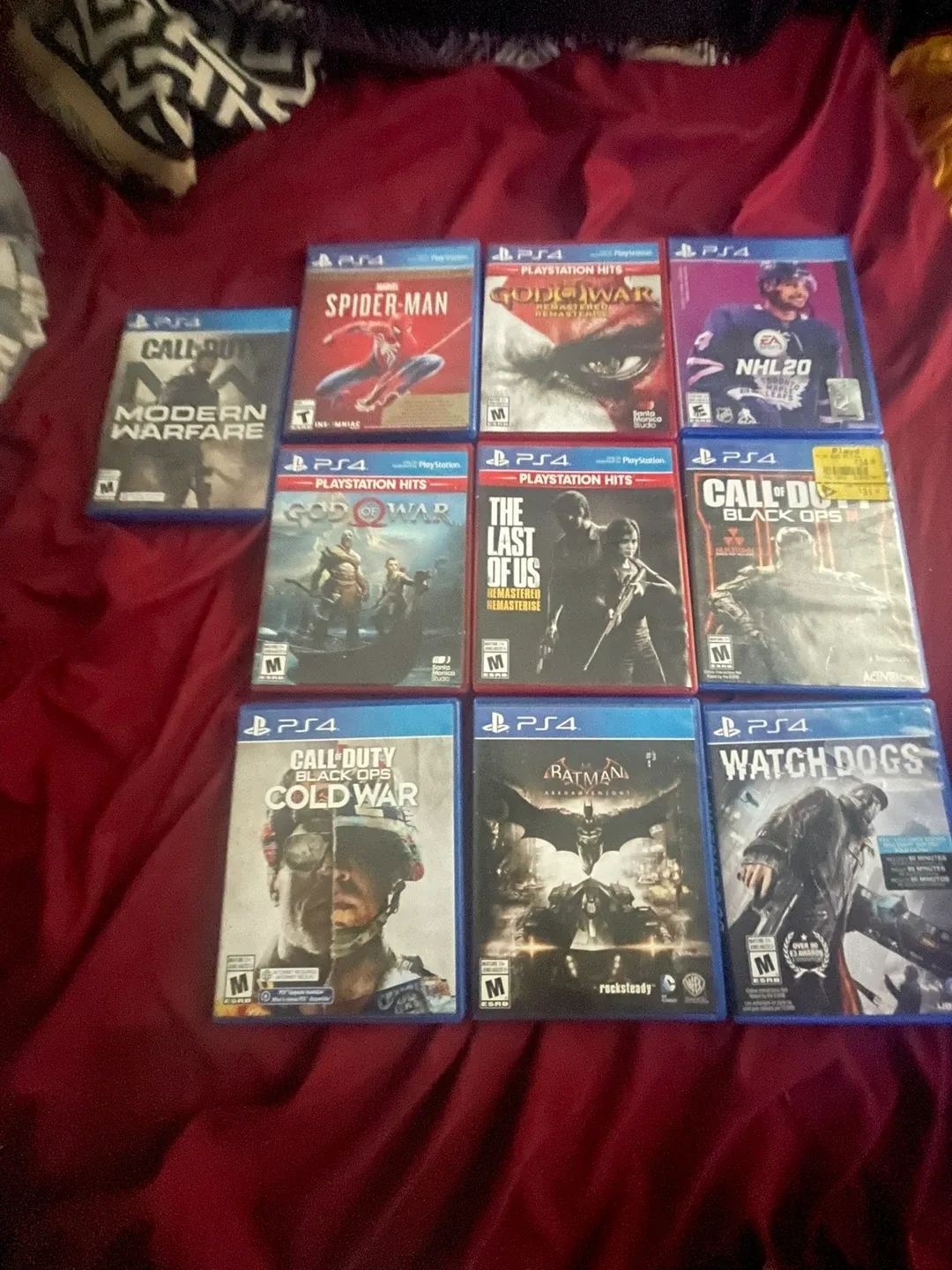 PS4 Games Bundle - Call of Duty, Spider-Man, God of War + More image indicator(2)