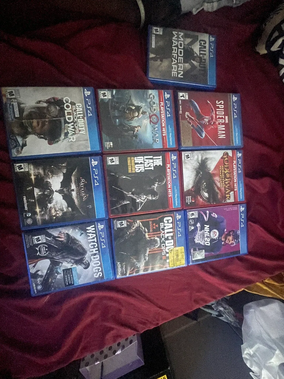 PS4 Games Bundle - Call of Duty, Spider-Man, God of War + More image indicator(4)