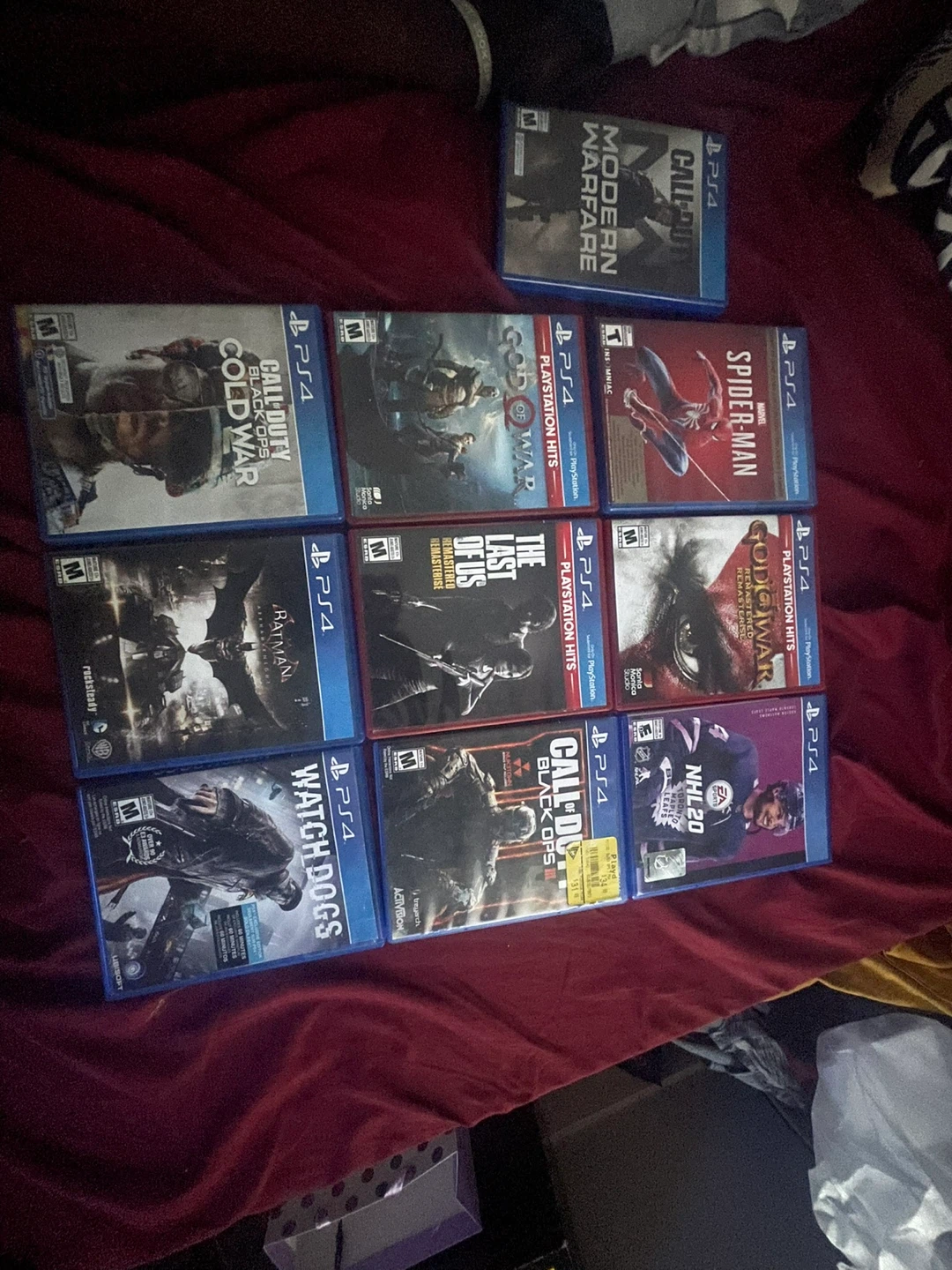 PS4 Games Bundle - Call of Duty, Spider-Man, God of War + More - photo 3