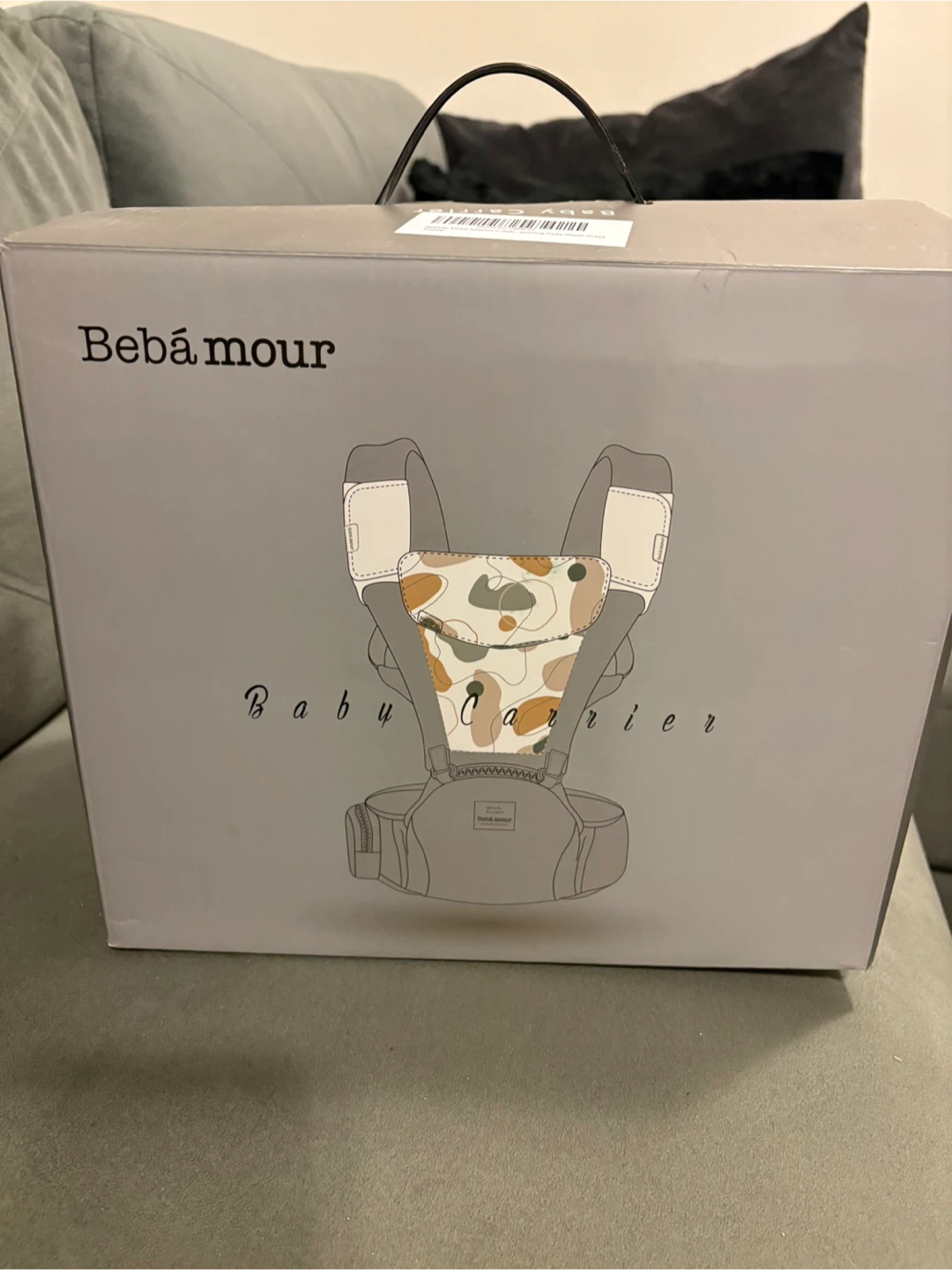 Bébámour Baby Carrier - Grey