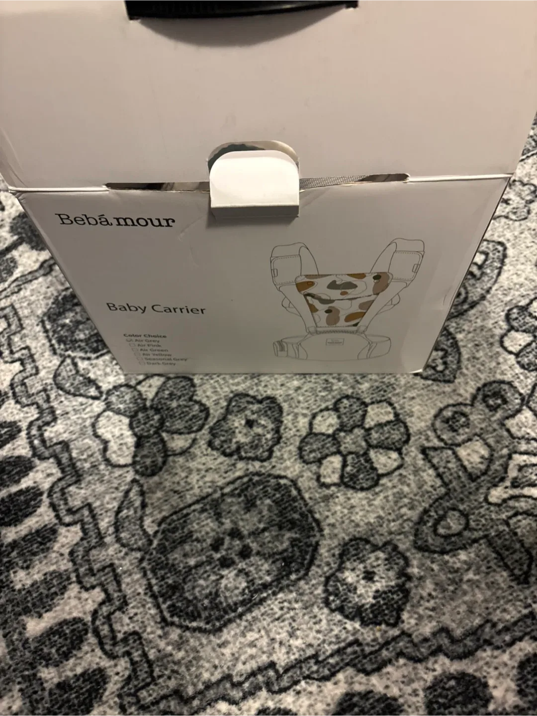 Bébámour Baby Carrier - Grey image indicator(8)