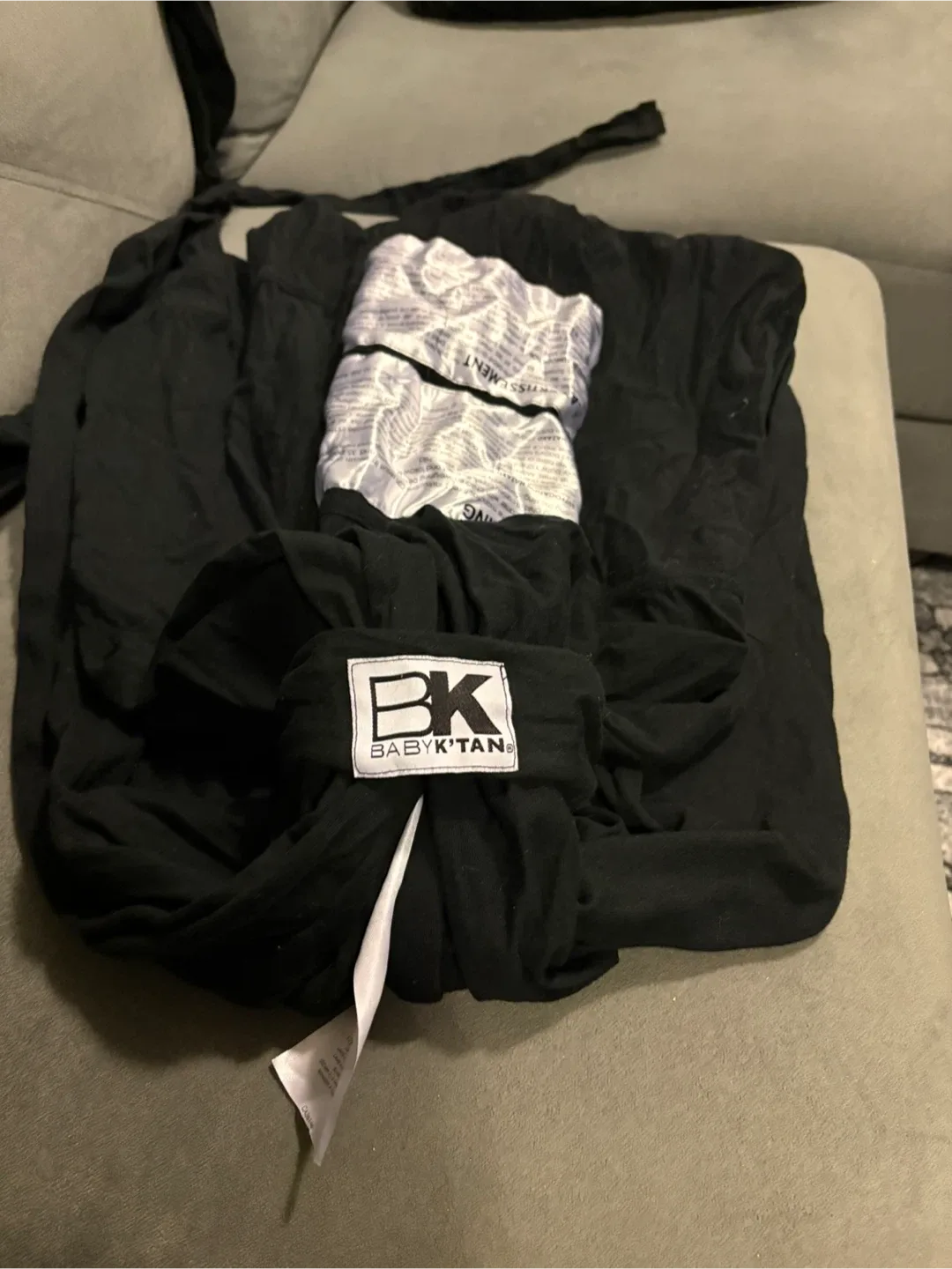 Baby K'tan Baby Carrier - Black thumbnail