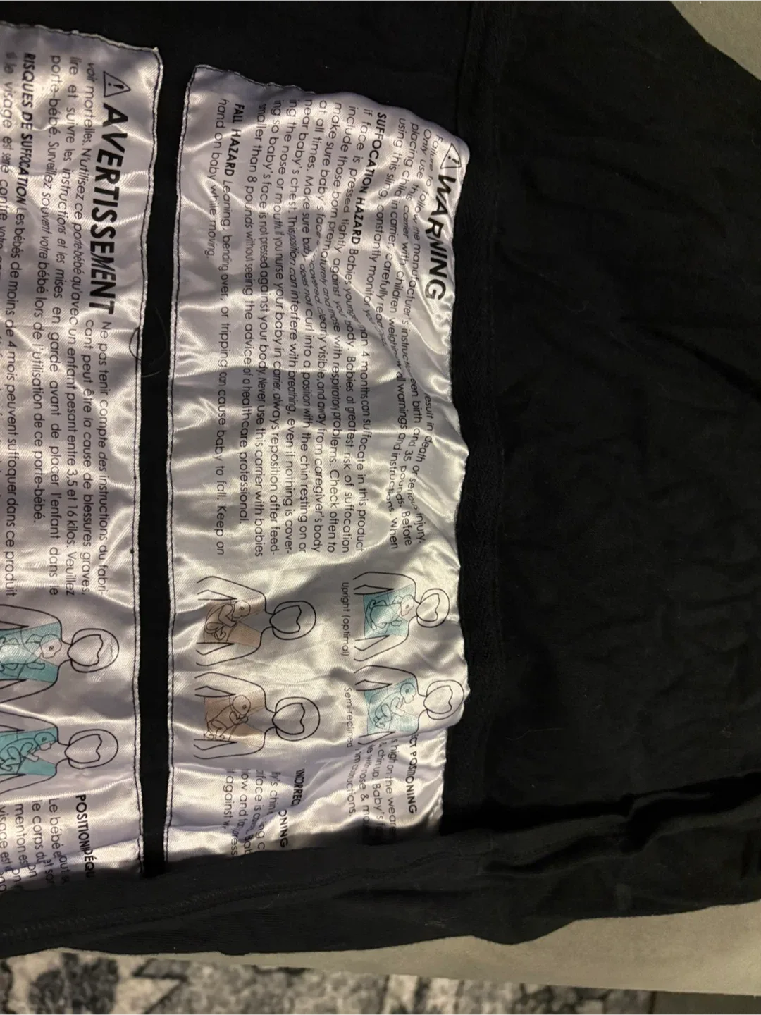 Baby K'tan Baby Carrier - Black image indicator(2)