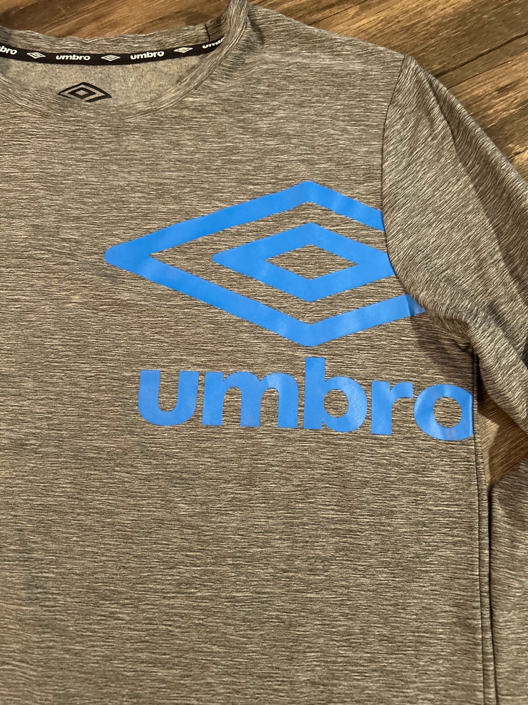 Umbro Gray Long Sleeve Shirt - Size XL (16/18) - photo 4