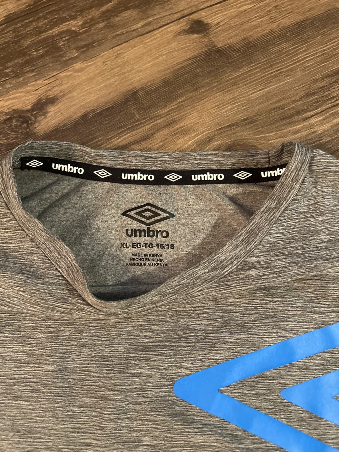 Umbro Gray Long Sleeve Shirt - Size XL (16/18) - photo 5