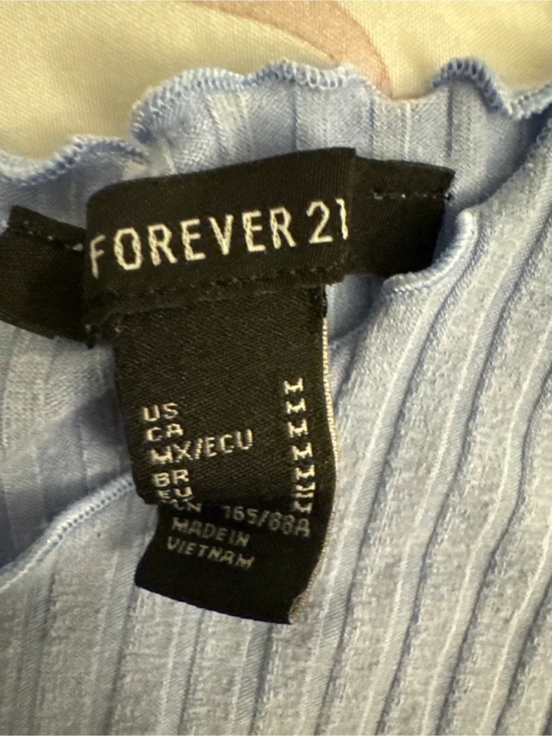 Forever 21 Blue Tank Top - Size M image indicator(2)