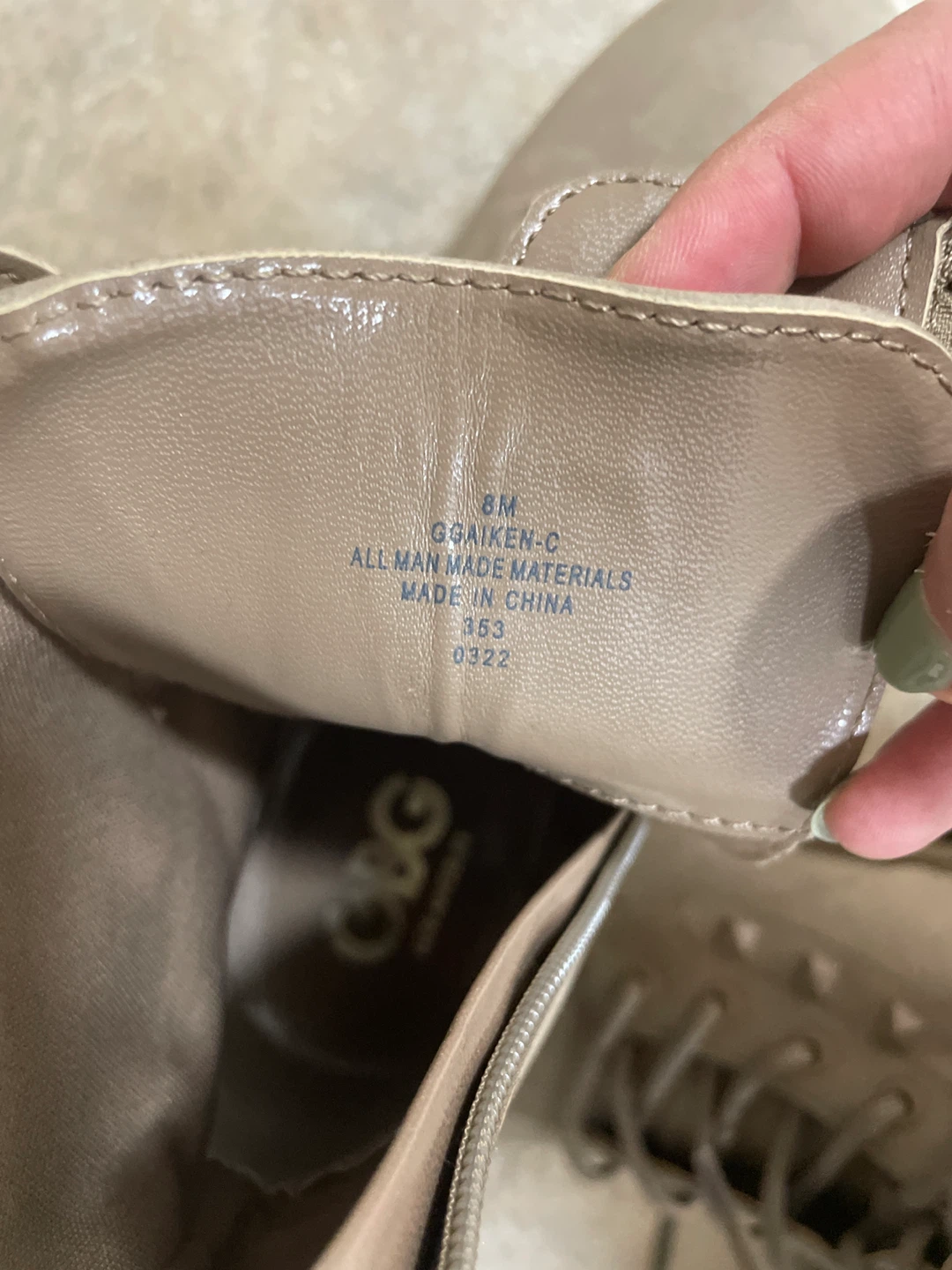G by Guess Combat Boots - Size 8 - photo 4