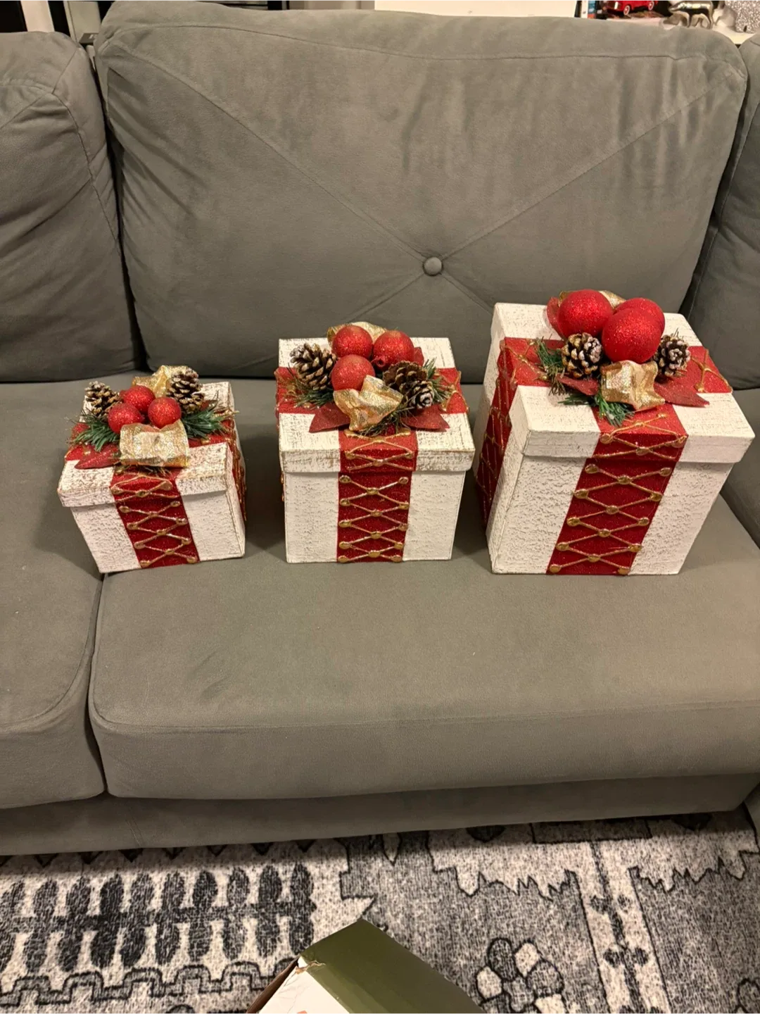 Decorative Gift Boxes - Set of 3