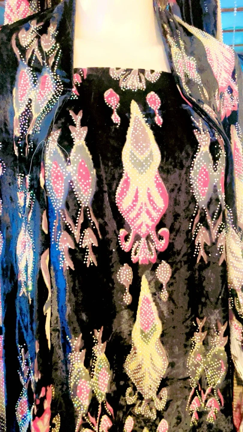 Dress Fabric with Embellishments image indicator(2)