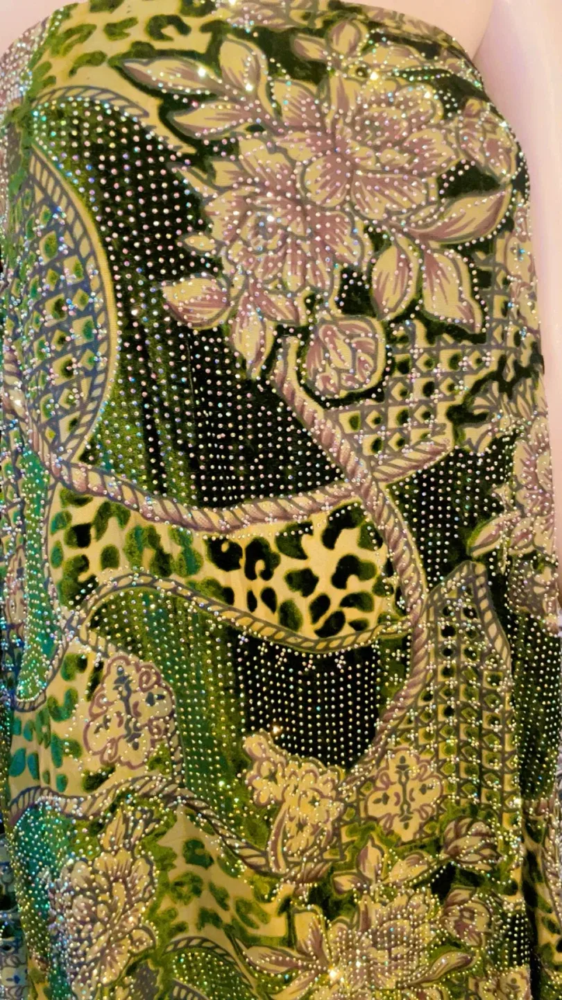 Dress Fabric with Embellishments image indicator(4)