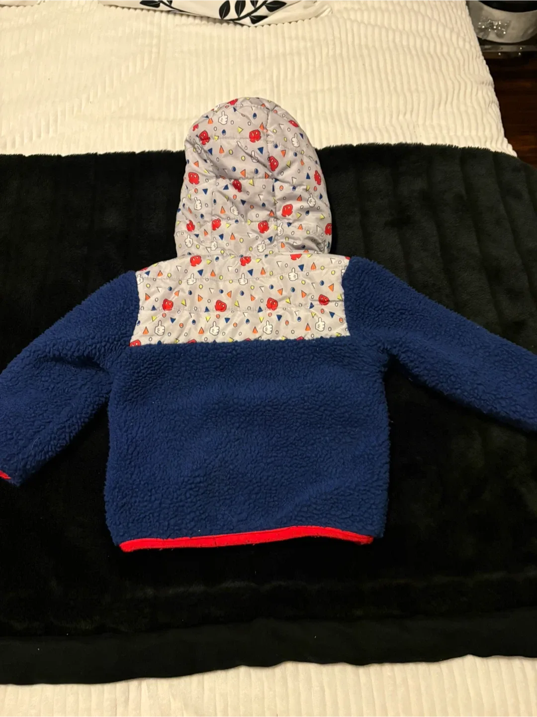 Disney Baby Mickey Mouse Fleece Hoodie 6-12M image indicator(2)