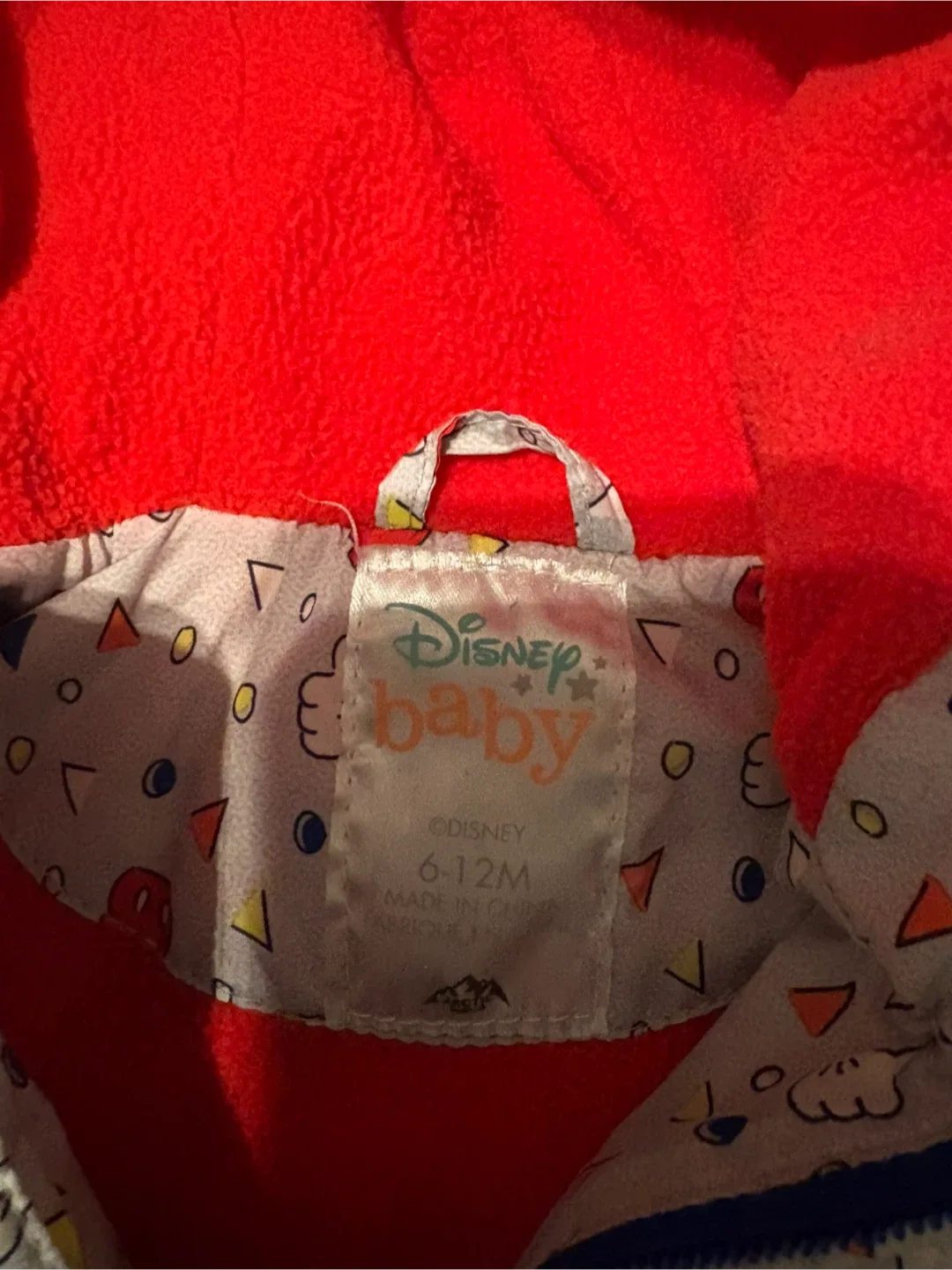 Disney Baby Mickey Mouse Fleece Hoodie 6-12M image indicator(3)
