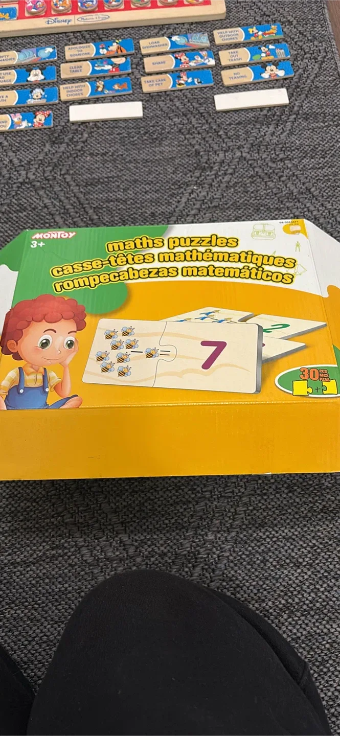 Montoy Maths Puzzles - Ages 3+ image indicator(5)