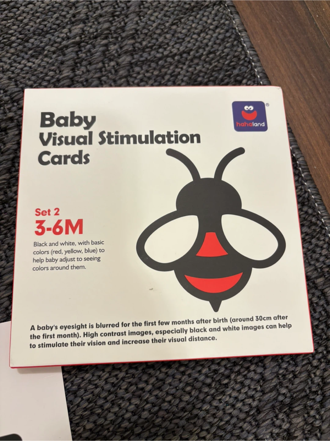 Hahaland Baby Visual Stimulation Cards Set - photo 3