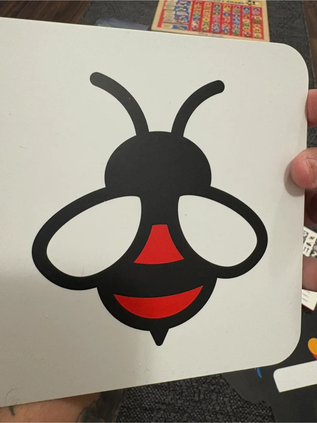 Hahaland Baby Visual Stimulation Cards Set image indicator(8)