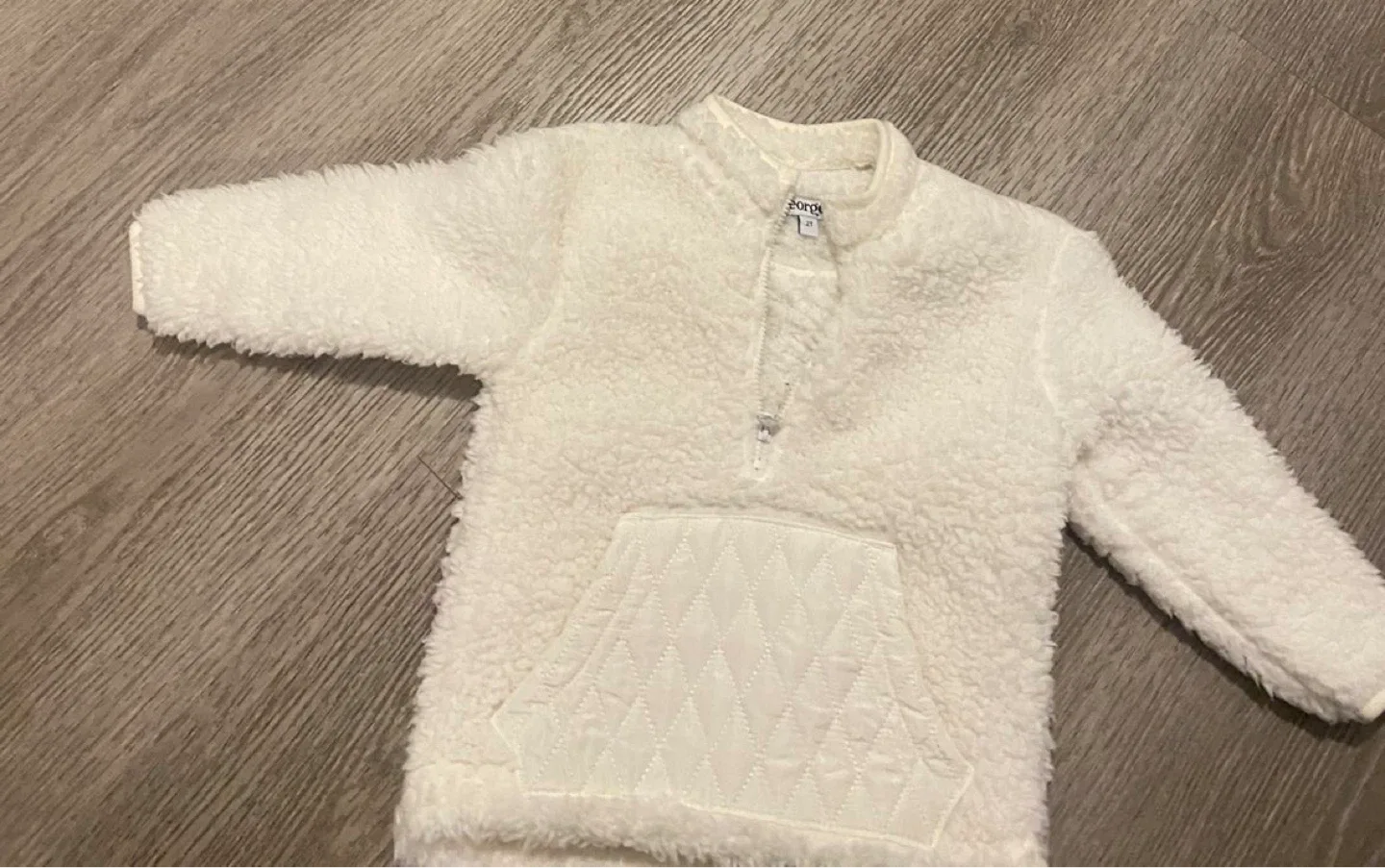 George White Sherpa Pullover