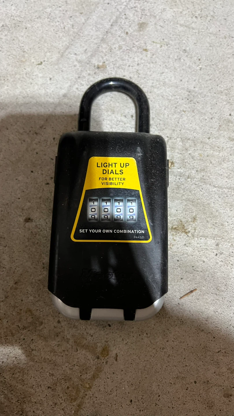 Master Lock Key Lock Box