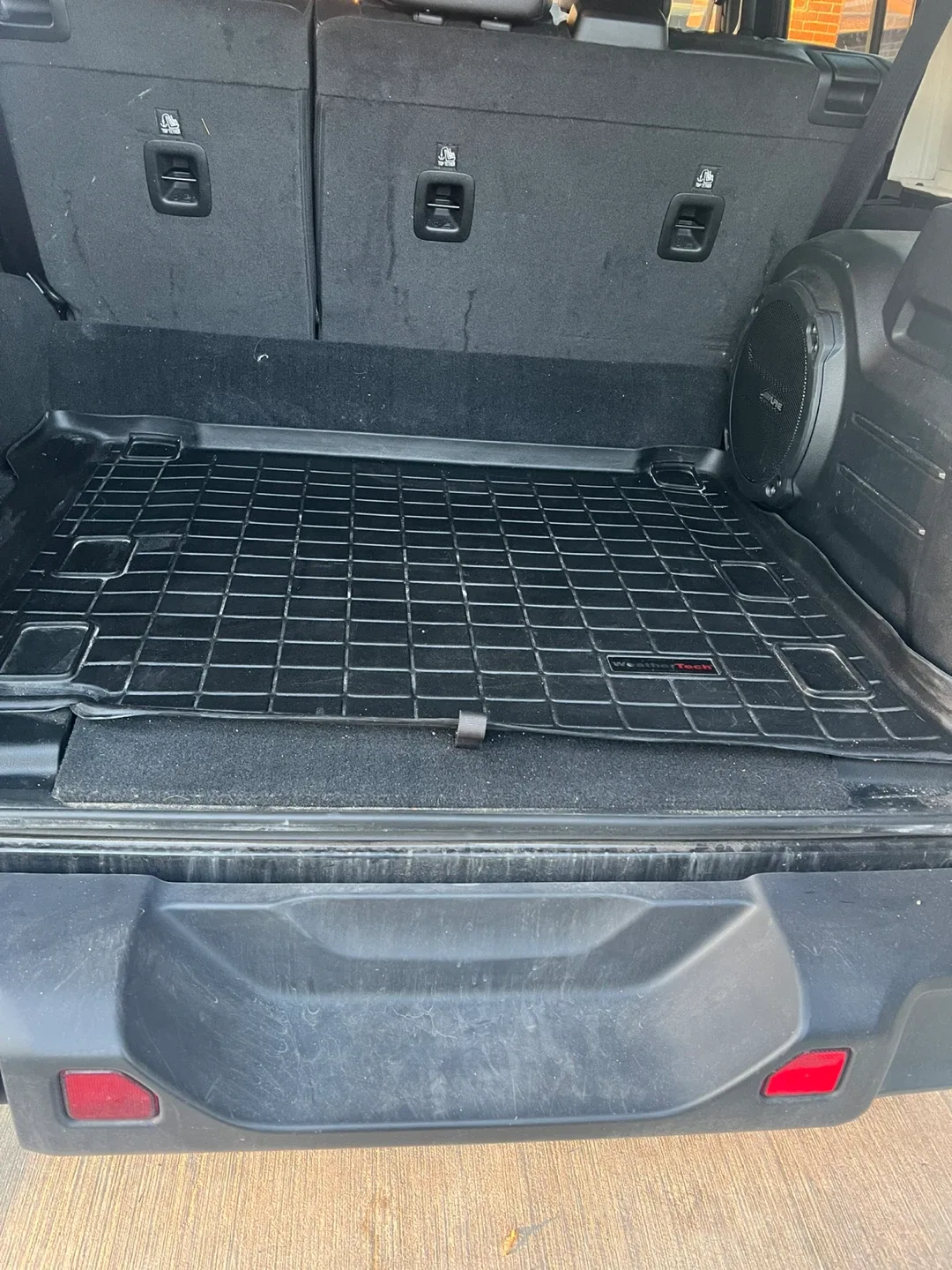 WeatherTech Floor Mats - Black. 2023 Jeep Wrangler 4XE image indicator(2)