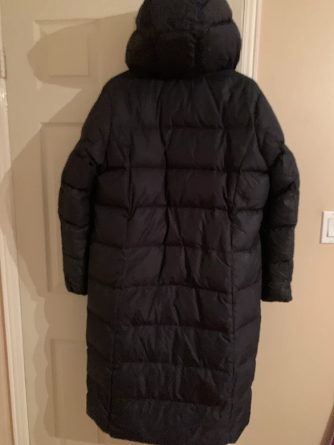 Eddie Bauer Black Puffer Long Goose Down Parka - photo 3