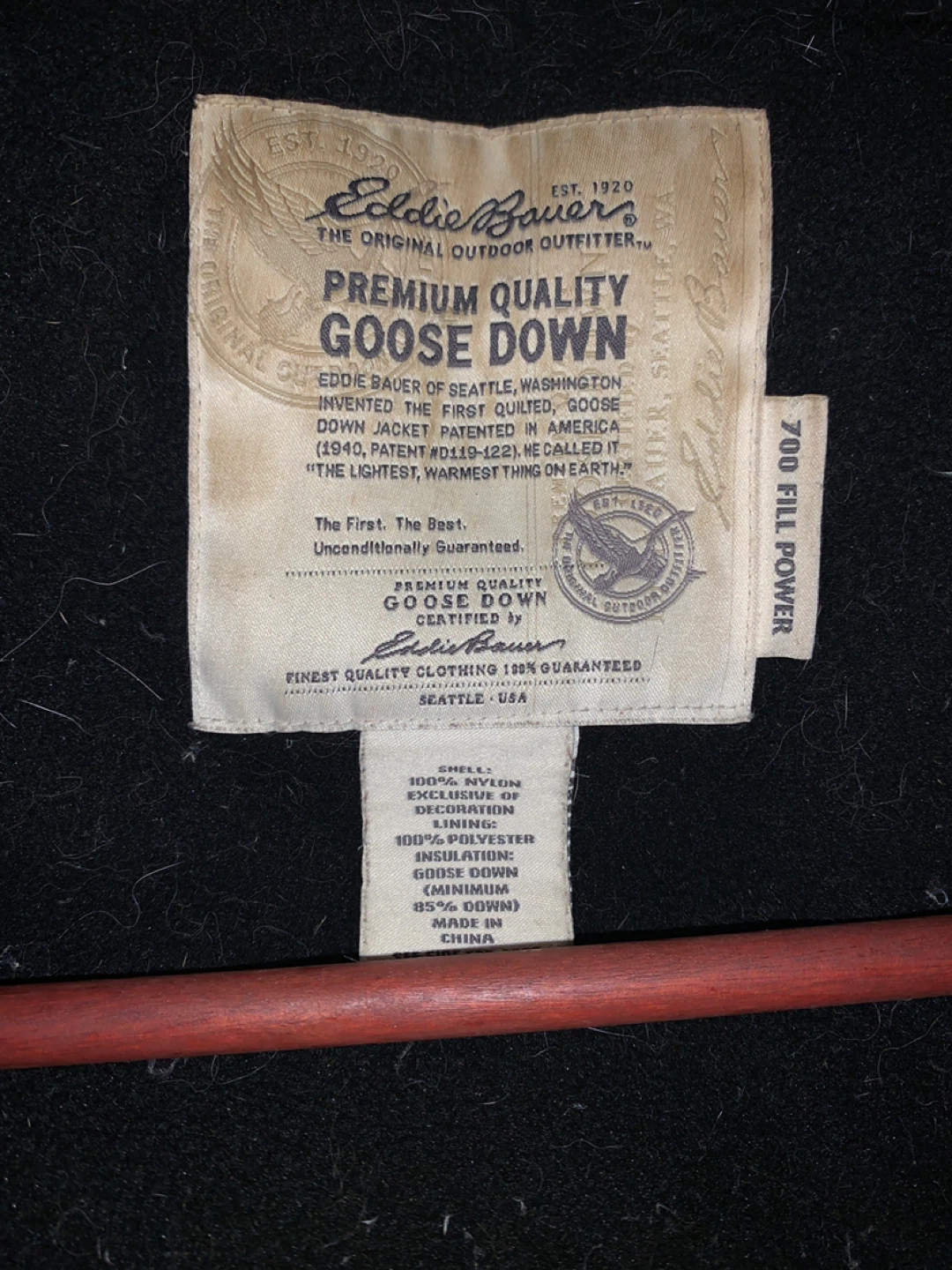 Eddie Bauer Black Puffer Long Goose Down Parka - photo 4