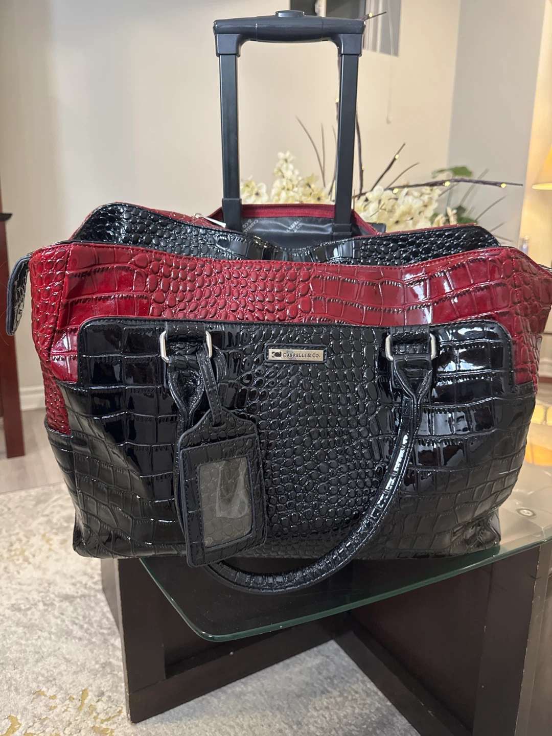 CAPPELLETTI & CO Rolling Travel Tote Bag