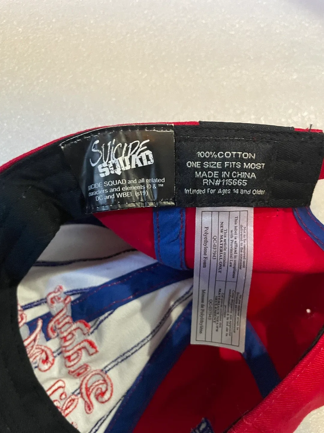 Suicide Squad "Daddy's Lil Monster" Hat - One Size image indicator(4)