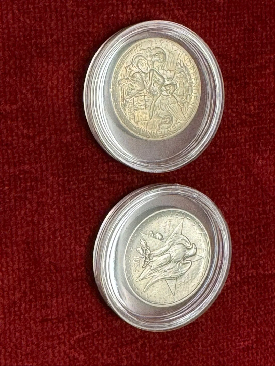 1934 Texas Independence Commemorative Silver Half Dollar thumbnail