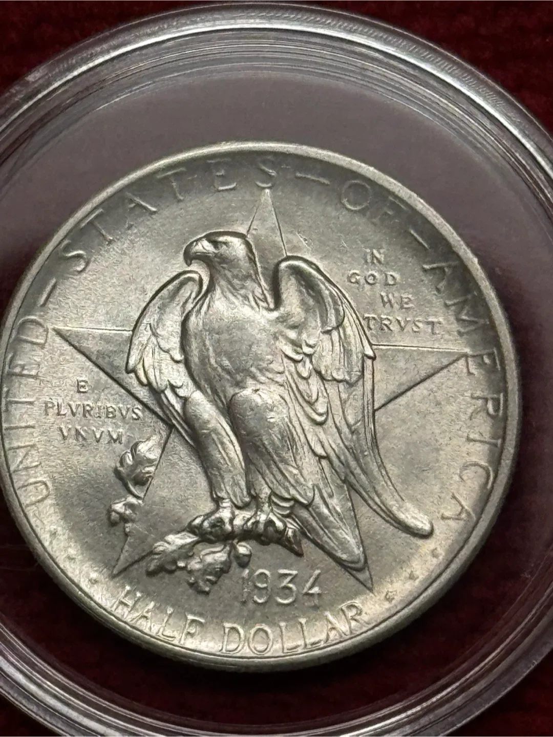 1934 Texas Independence Commemorative Silver Half Dollar image indicator(6)