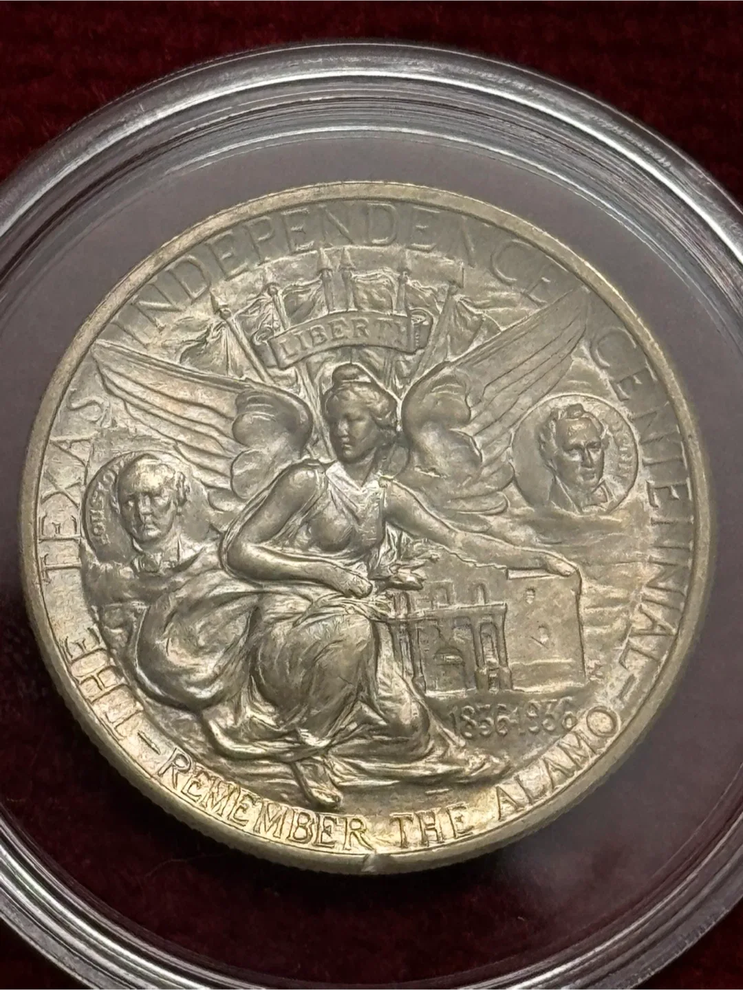 1934 Texas Independence Commemorative Silver Half Dollar image indicator(5)