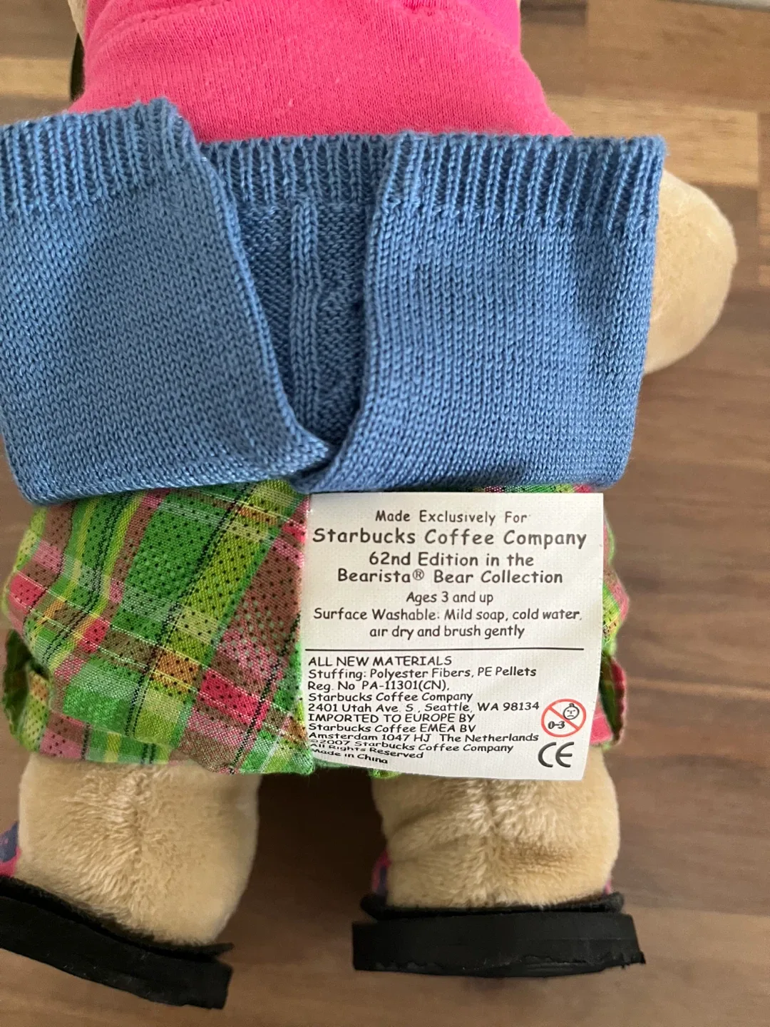 Starbucks Bearista Bear 62nd Edition image indicator(3)