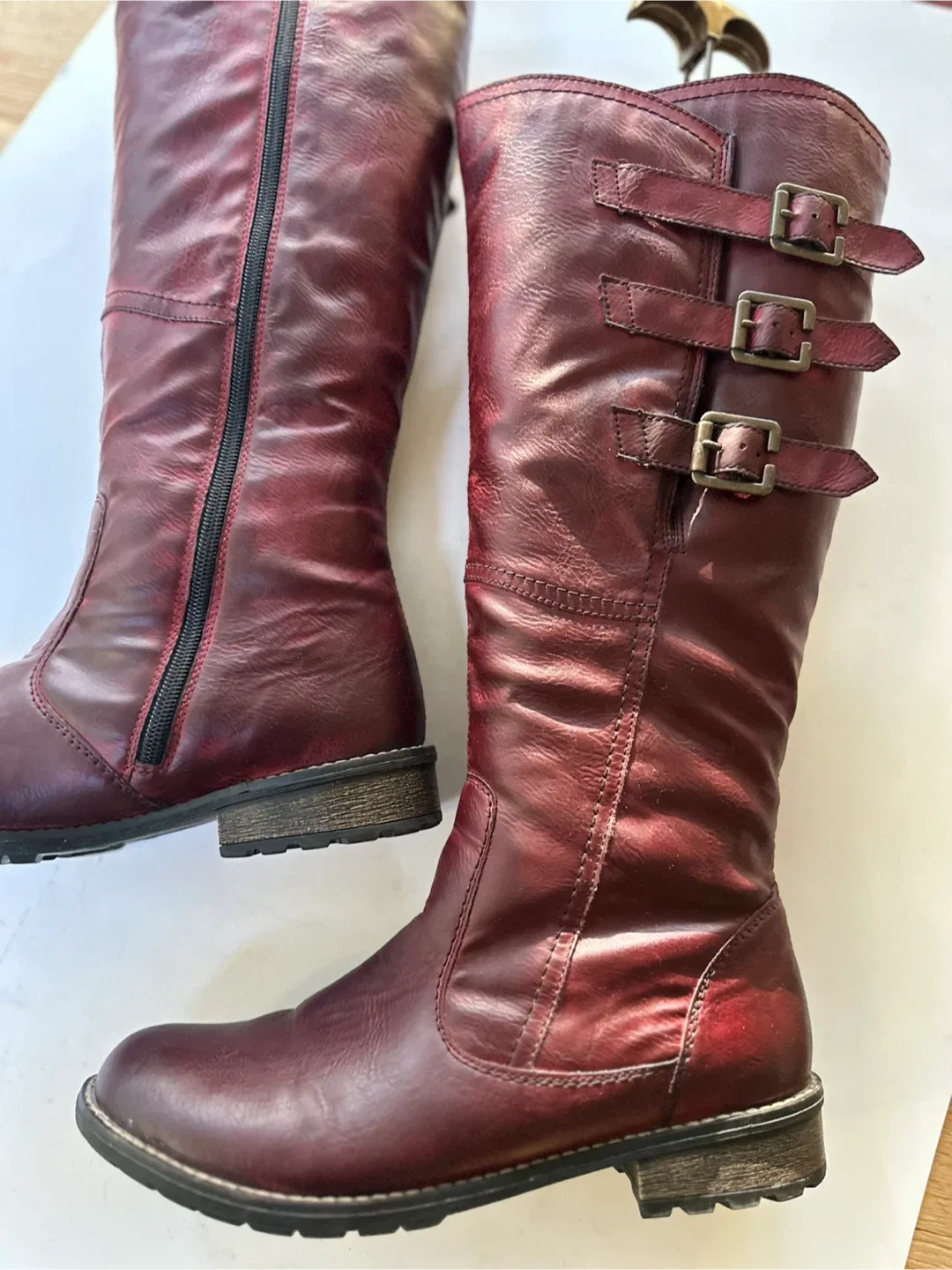 REMONTE Knee-High vegan leather Boots - Size EUR 39/ US 8-8.5 image indicator(5)