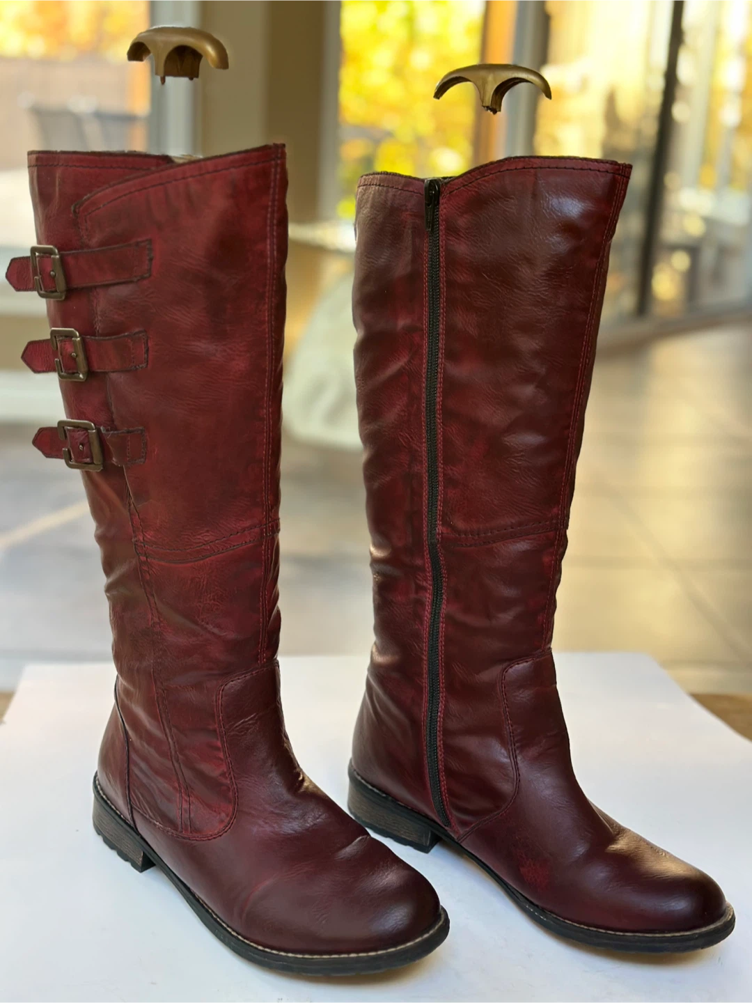 REMONTE Knee-High vegan leather Boots - Size EUR 39/ US 8-8.5