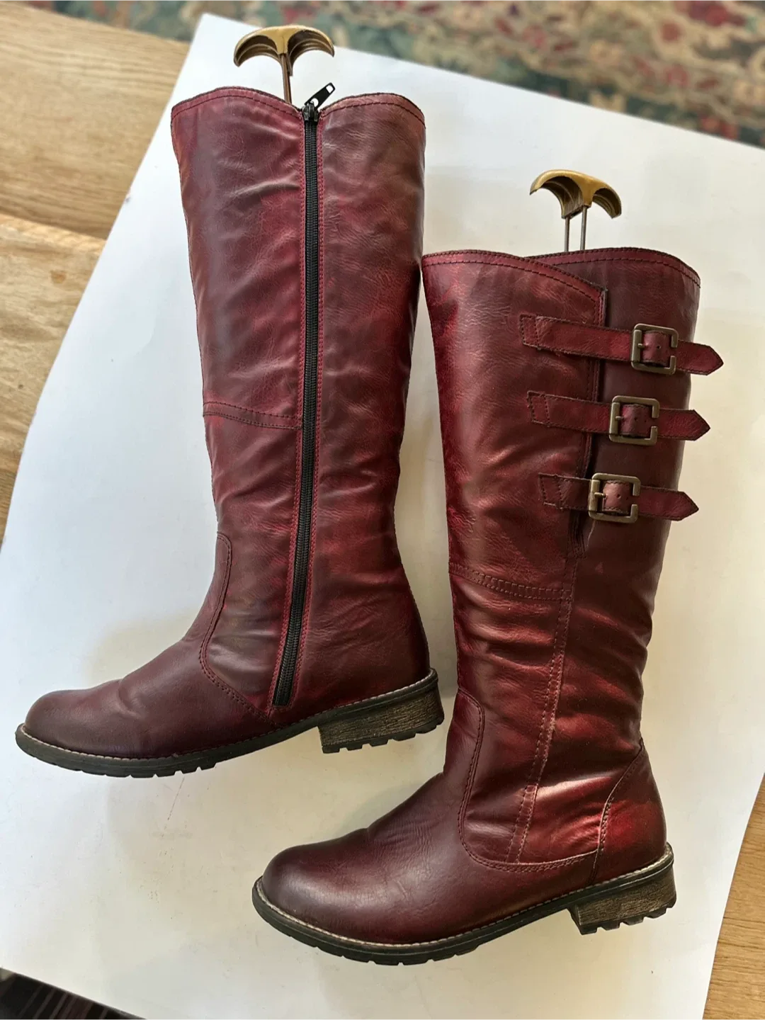 REMONTE Knee-High vegan leather Boots - Size EUR 39/ US 8-8.5 image indicator(6)