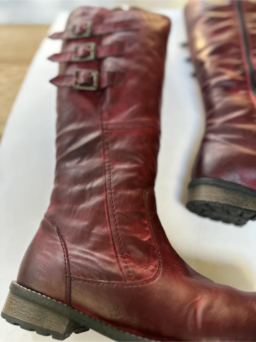 REMONTE Knee-High vegan leather Boots - Size EUR 39/ US 8-8.5 image indicator(8)