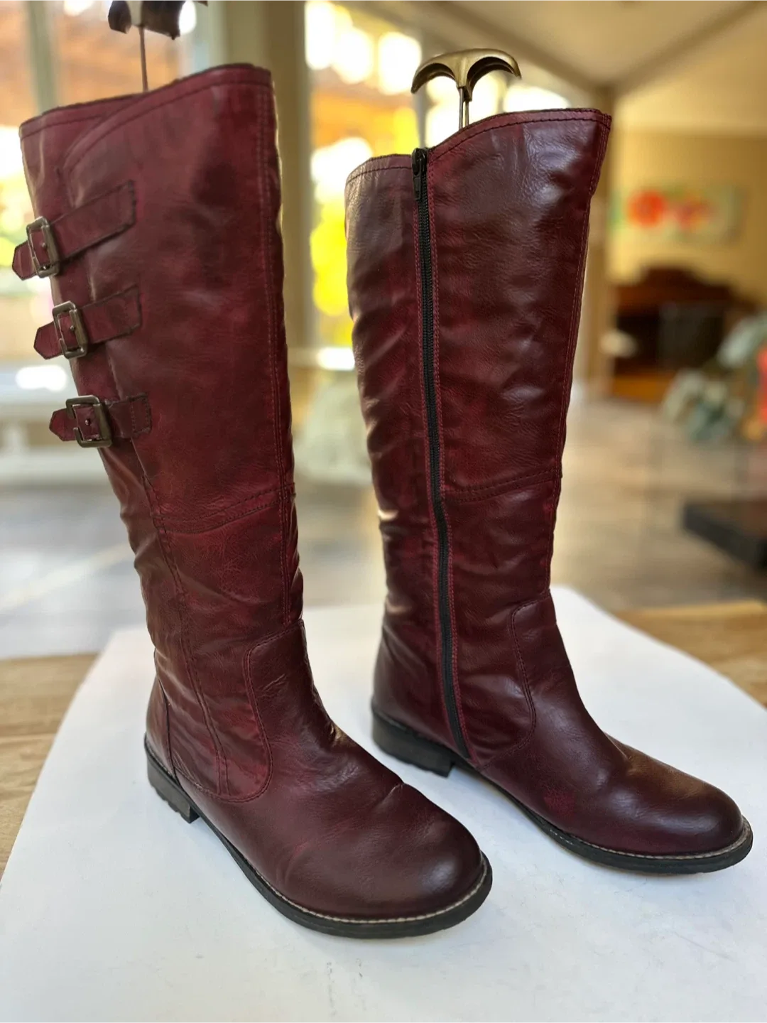 REMONTE Knee-High vegan leather Boots - Size EUR 39/ US 8-8.5 image indicator(10)