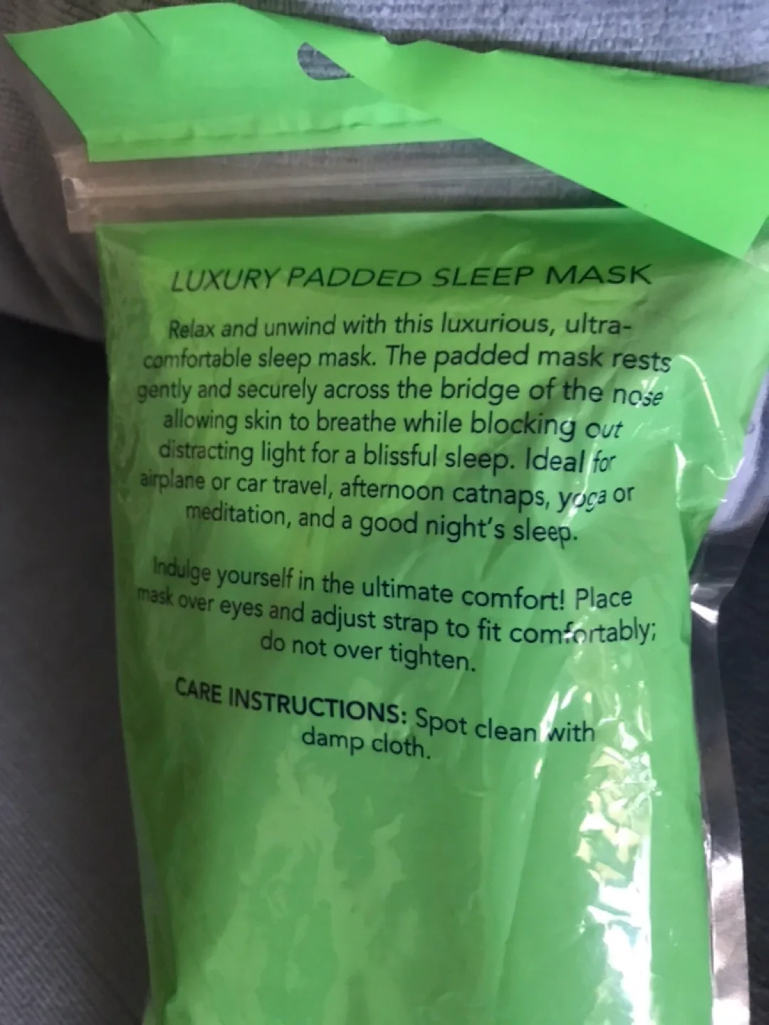 Renewal Luxury Padded Sleep Mask - Supersoft ✨NEW image indicator(3)