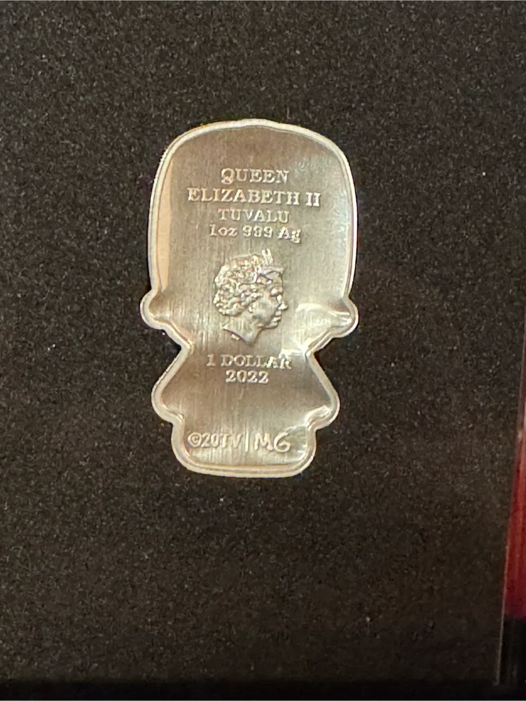 The Simpsons Homer Silver Mini Coin image indicator(2)
