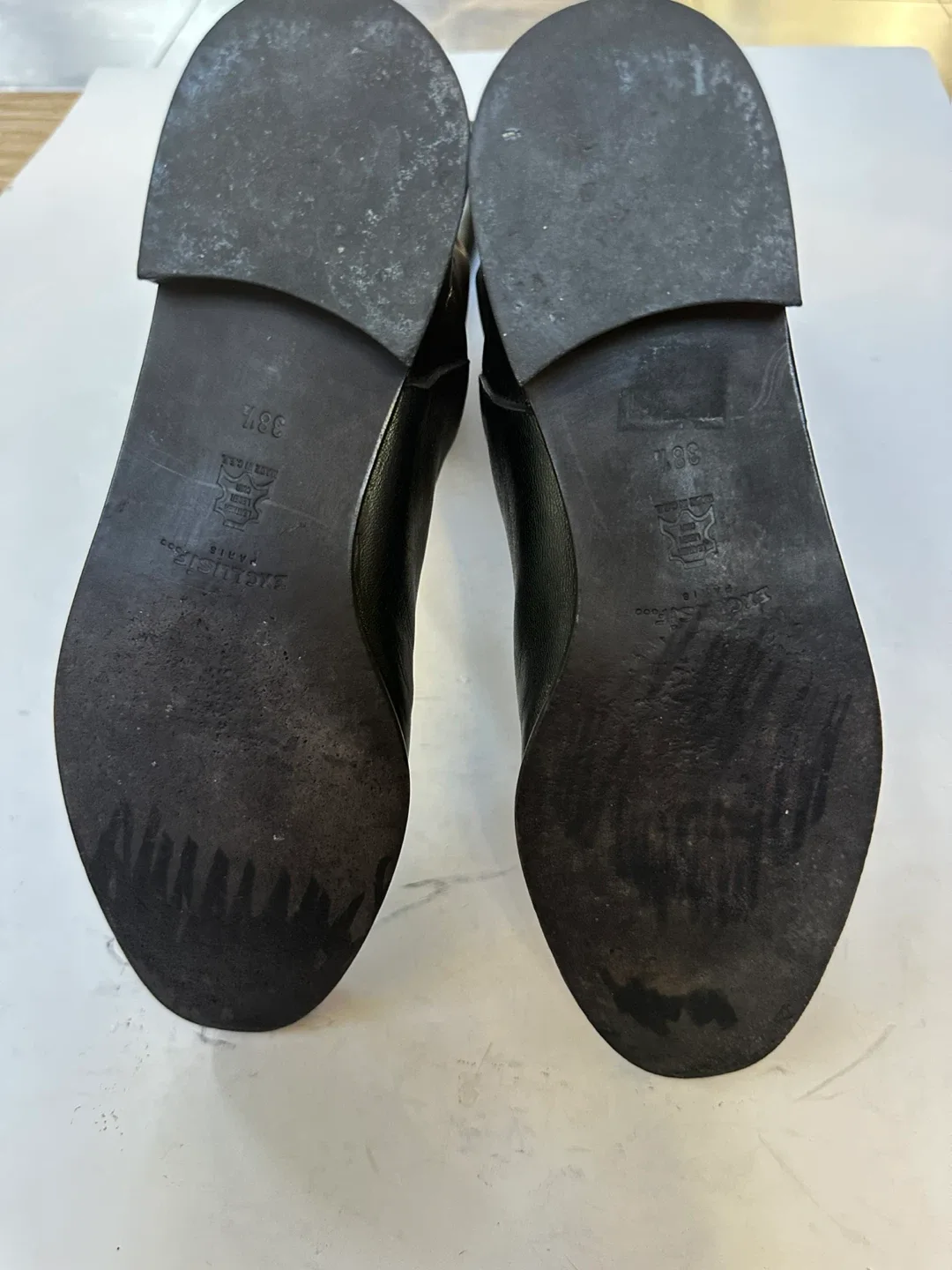 Luxury Leather Knee-High Boots Size EUR 38.5  / US 7.5 image indicator(10)