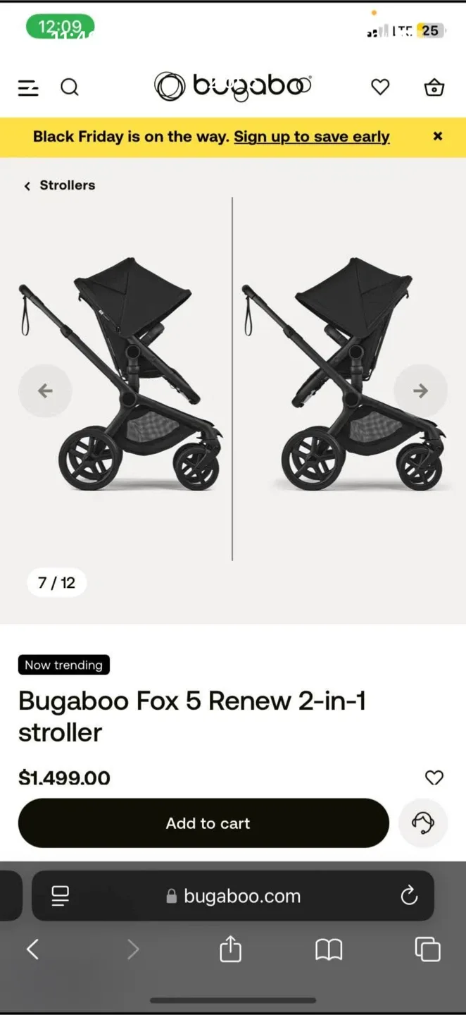 Bugaboo Fox 5 Renew 2-in-1 Stroller image indicator(2)